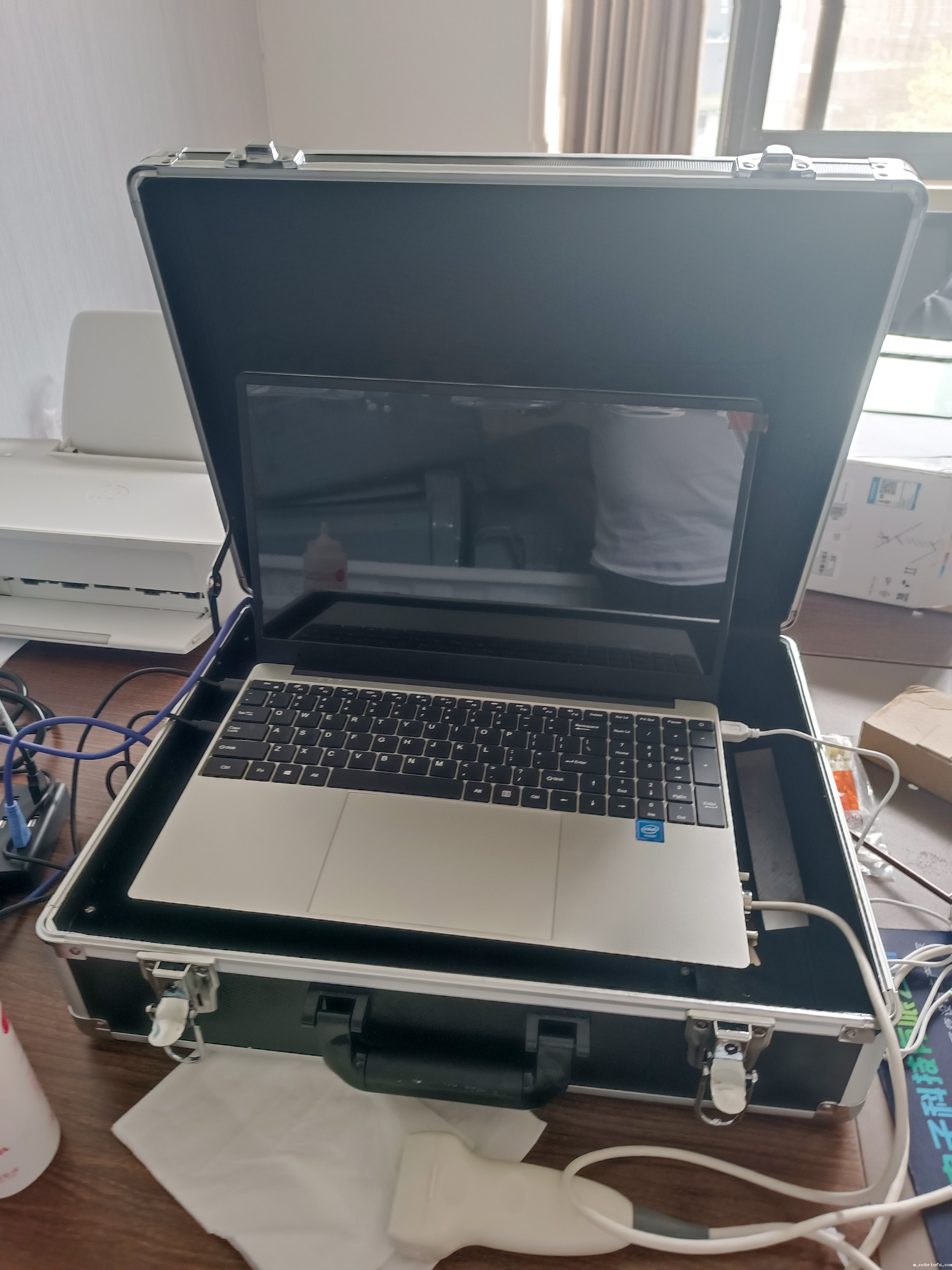 山东国康便携式骨密度检测仪在江苏宿迁宿豫区豫新街道社区卫生服务中心完成装机 山东国康便携式骨密度检测仪在江苏宿迁宿豫区豫新街道社区卫生服务中心完成装机