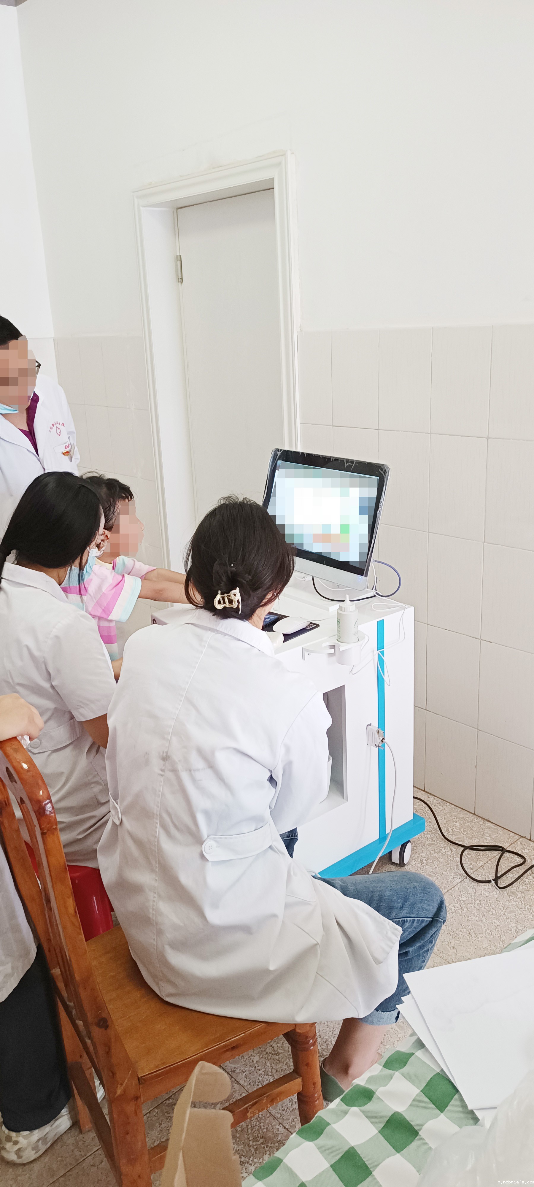 5.30超声骨密度分析仪在四川省绵阳市三台县新鲁镇卫生院装机培训 5.30超声骨密度分析仪在四川省绵阳市三台县新鲁镇卫生院装机培训